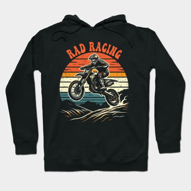 Rad Racing Hoodie by Nebulynx